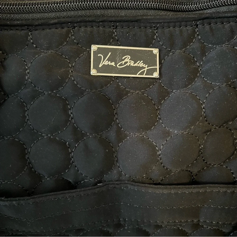VERA BRADLEY Baroque 2010 Ultimate Baby Performance Twill Black Diaper Bag Pad